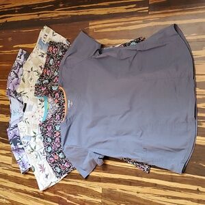 Large scrub tops